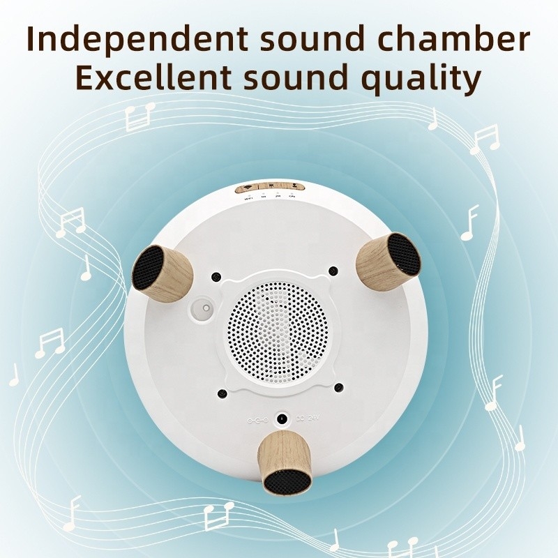 300ml έξυπνοι ομιλητές Bluetooth Διασκορπιστές για αιθέρια έλαια Cool Mist Humidifier Aroma
